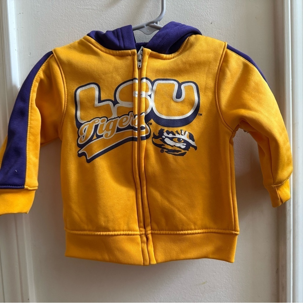 LSU Tigers Full Zip Hoodie